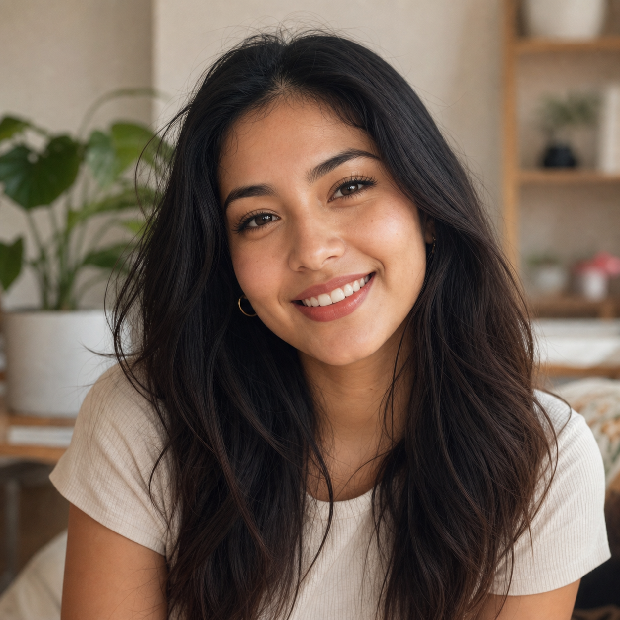 Illustrative user profile portrait